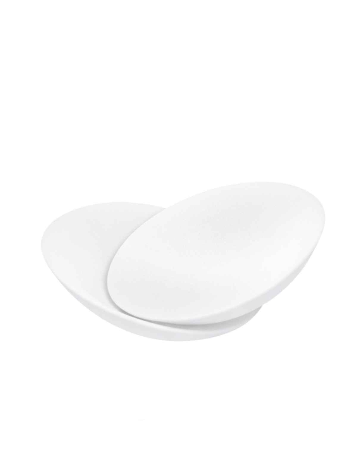 D'Chica Women's Removable Bra Pads | Soft Washable | White - XL-3XL
