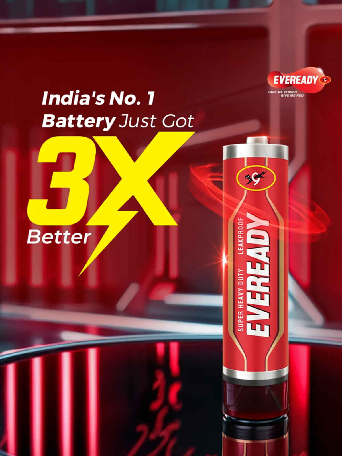 Eveready Carbon Zinc AA | 3X EMD Power