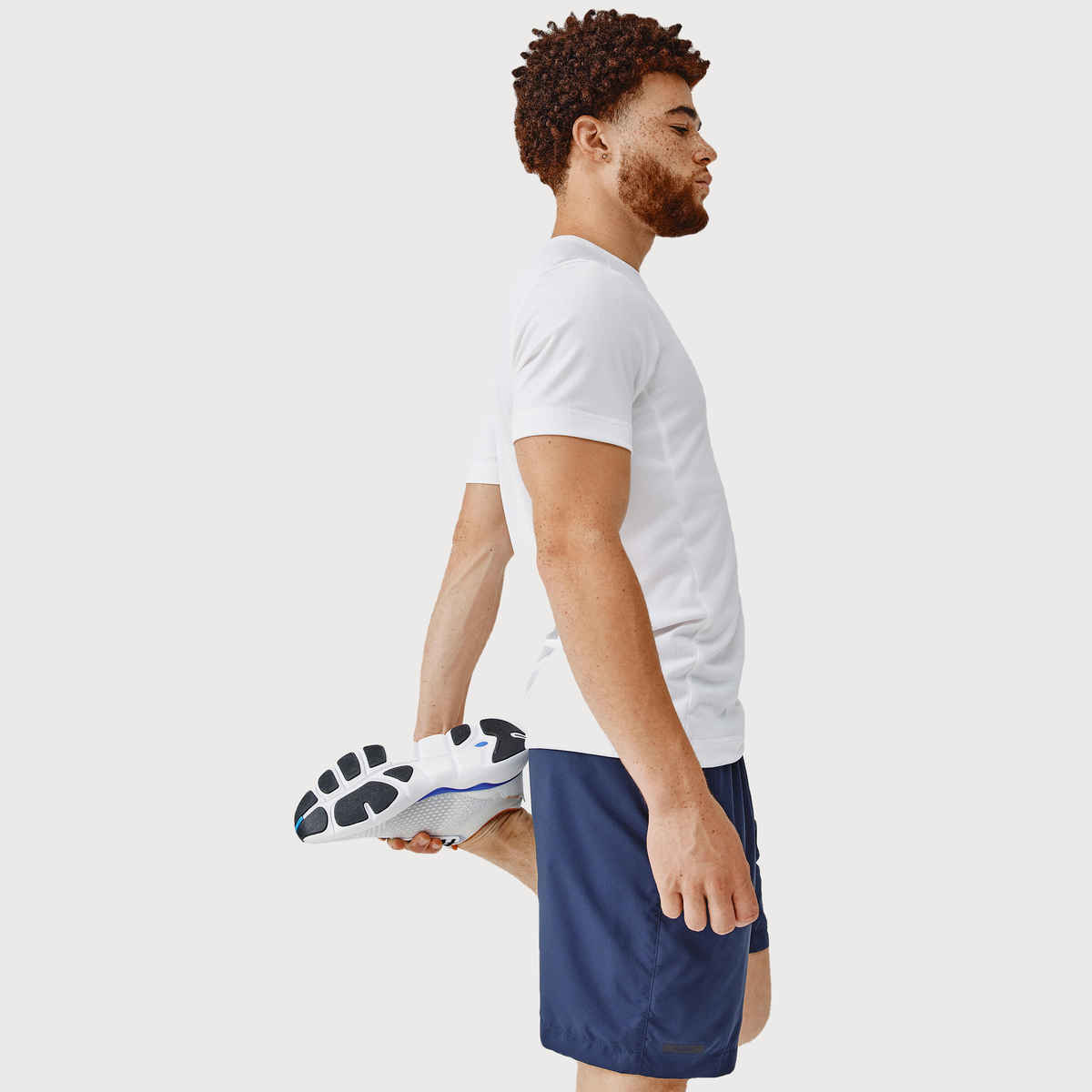 Decathlon | Men's Quick Dry Running T-shirt | White - S