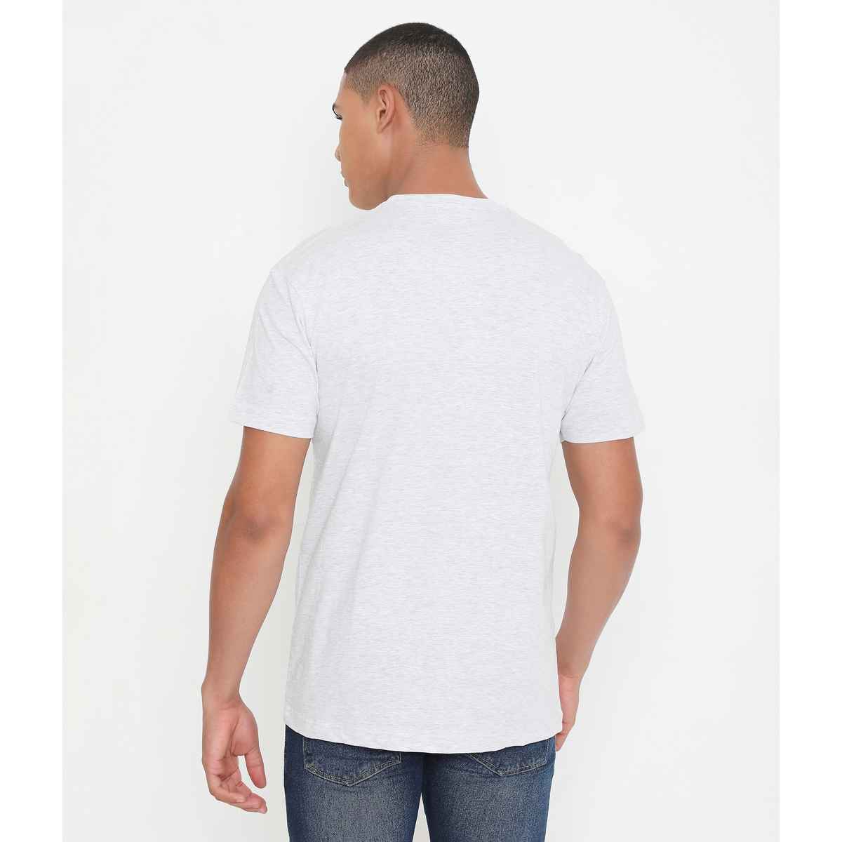 Rivolta Men's Round Neck T-Shirt | White | 022 | L
