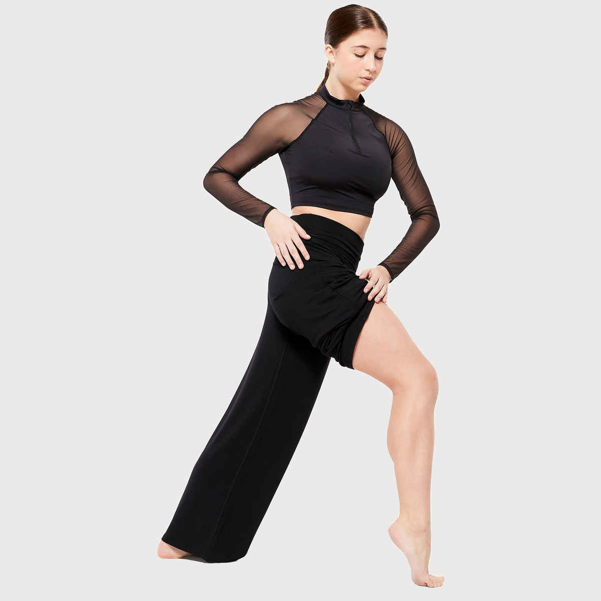 Decathlon | Domyos WoMen's Loose Dance Bottoms | Black - XL