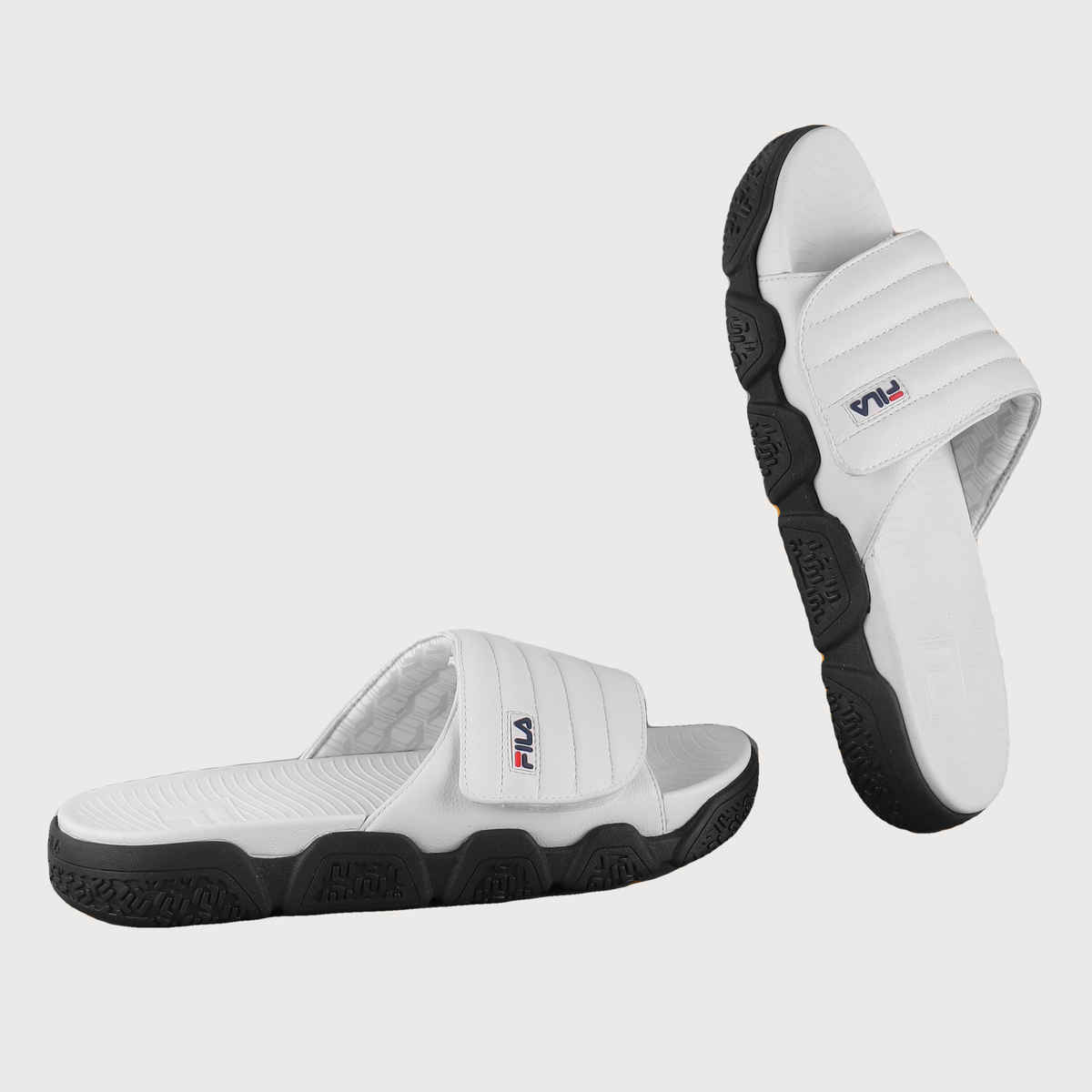 Fila Forida Sliders For Men And Women | Off White | (Size- 5)