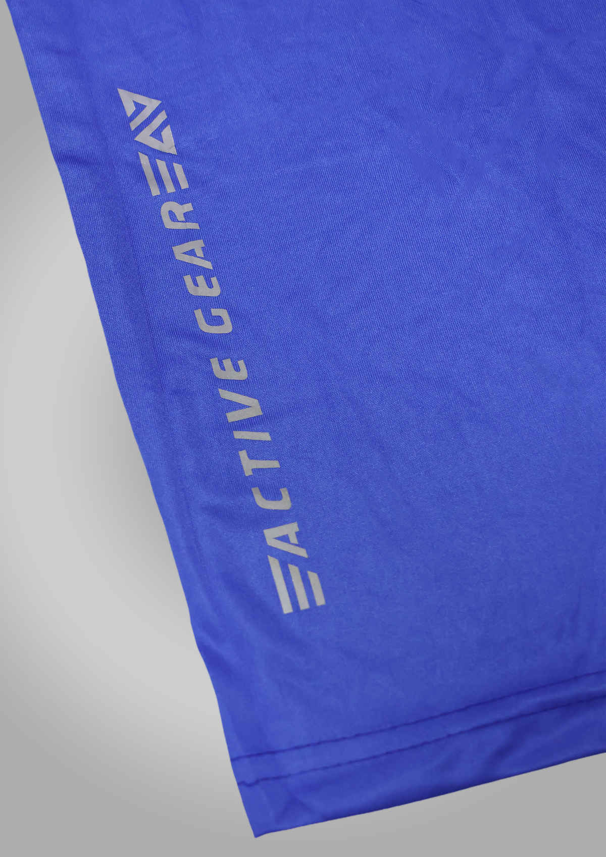 FTX Men's Full Sleeve Solid Polyester Casual Sports T-Shirt | Regular Fit | Royal Blue - S