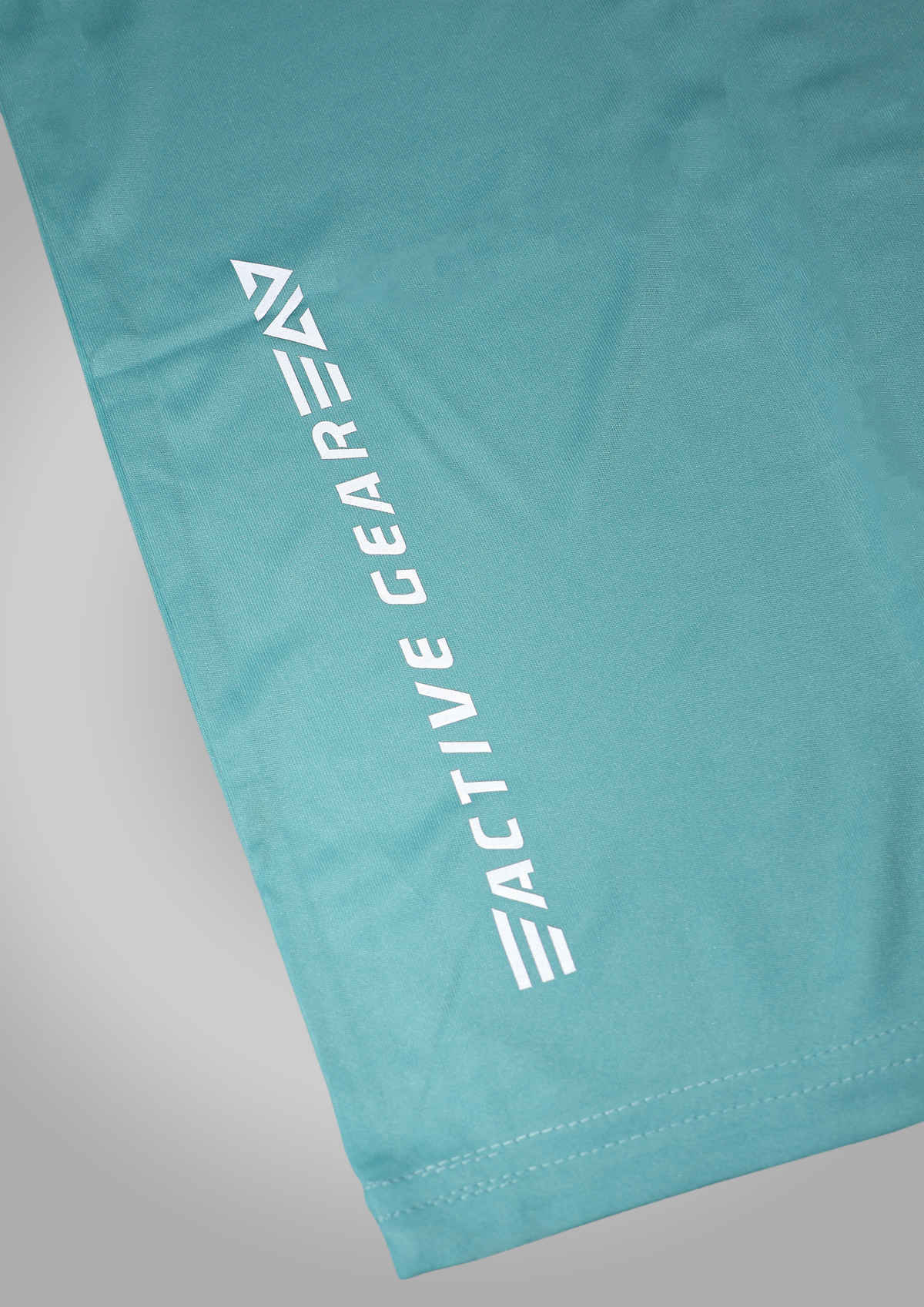 FTX Men's Full Sleeve Solid Polyester Casual Sports T-Shirt | Regular Fit | Aqua - XL