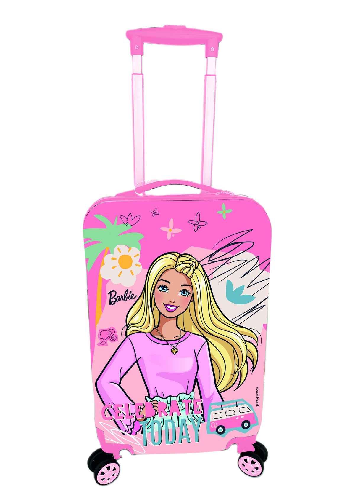 Barbie Cabin Luggage Trolley Bag - 20 Inches