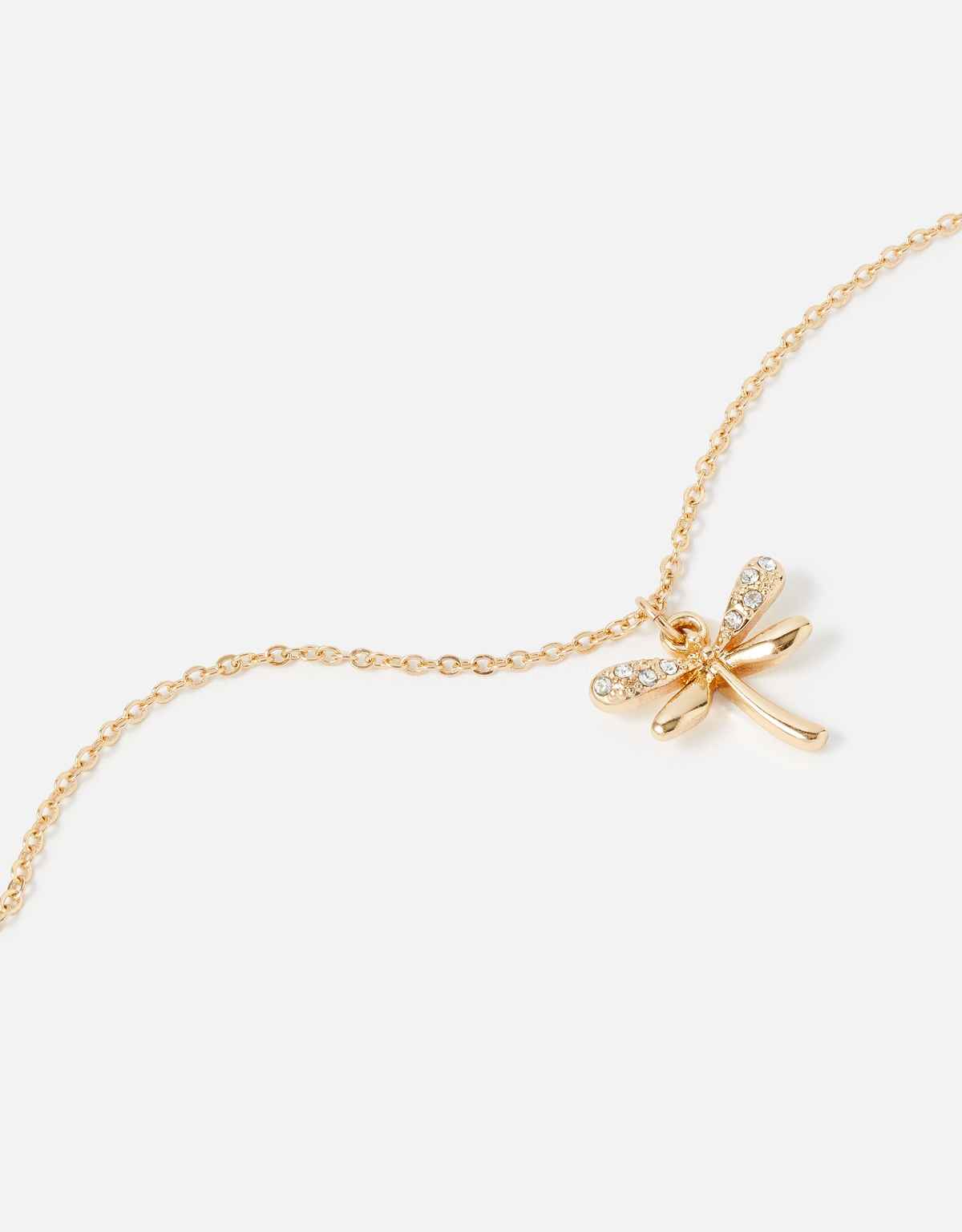 Accessorize London Women Gold Dragonfly Bracelet