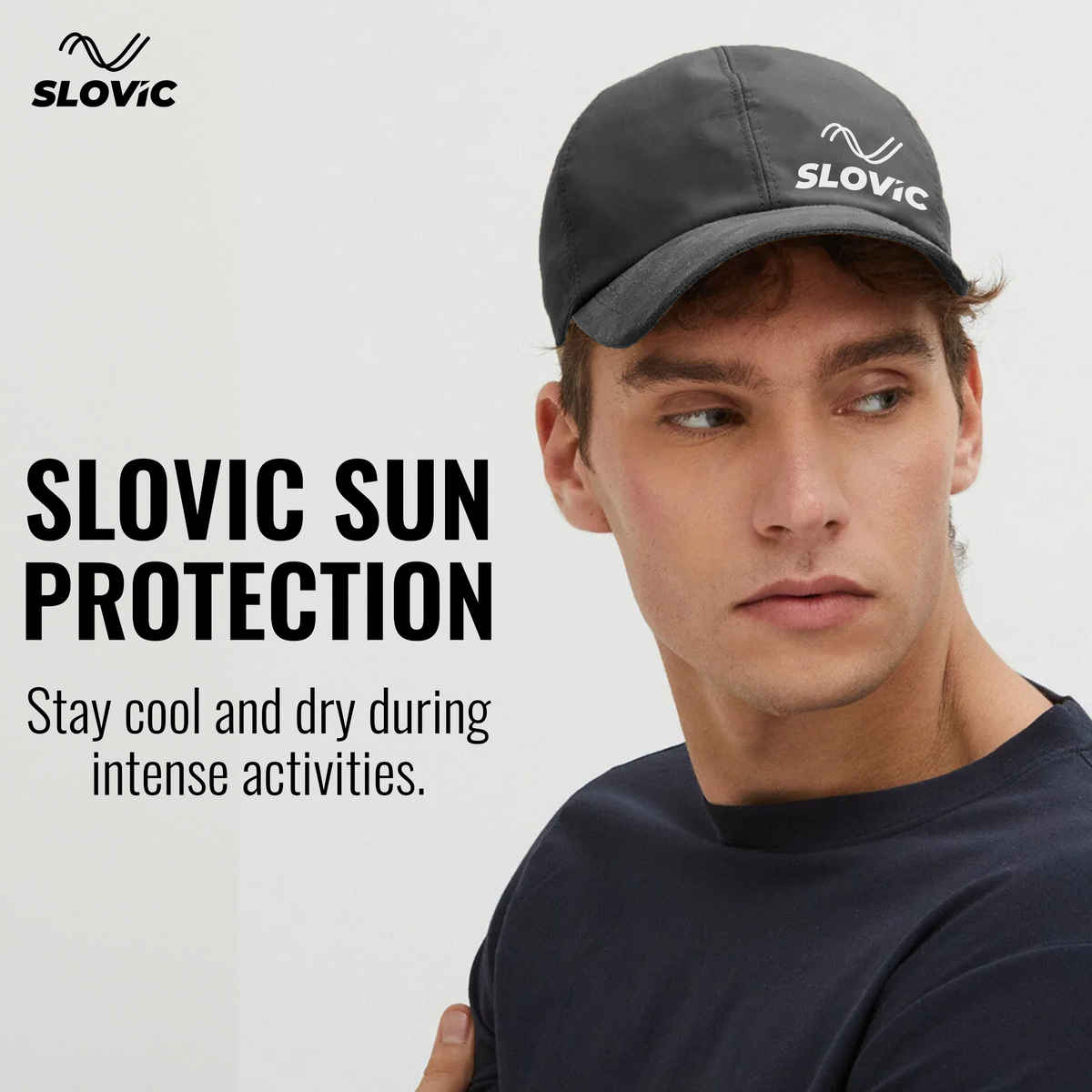 Slovic Unisex Baseball Cap | Casual, Outdoor, Travel Wear with Adjutsable Straps