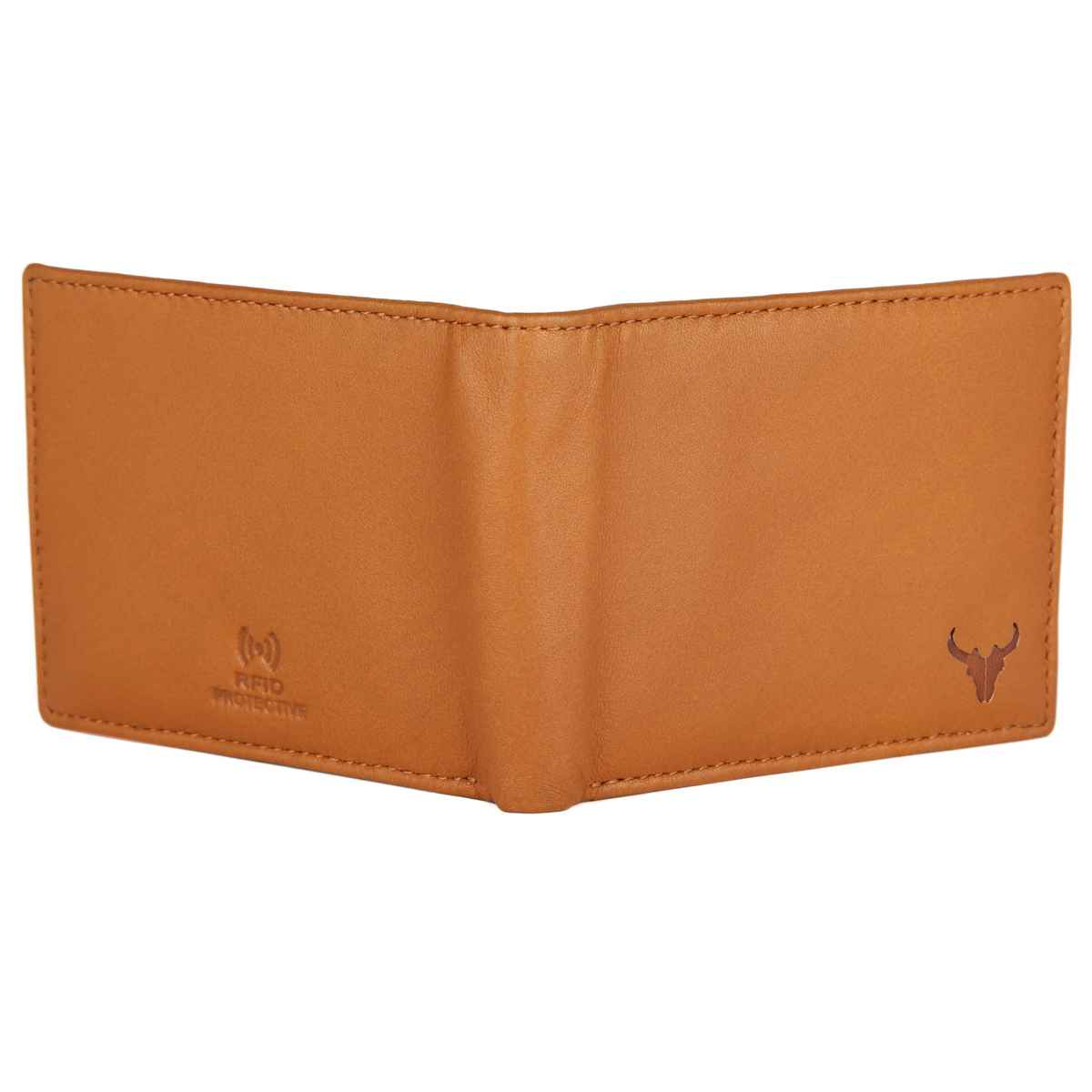 Wildhorn Men's Genuine Leather Bi-fold Wallet | Tan