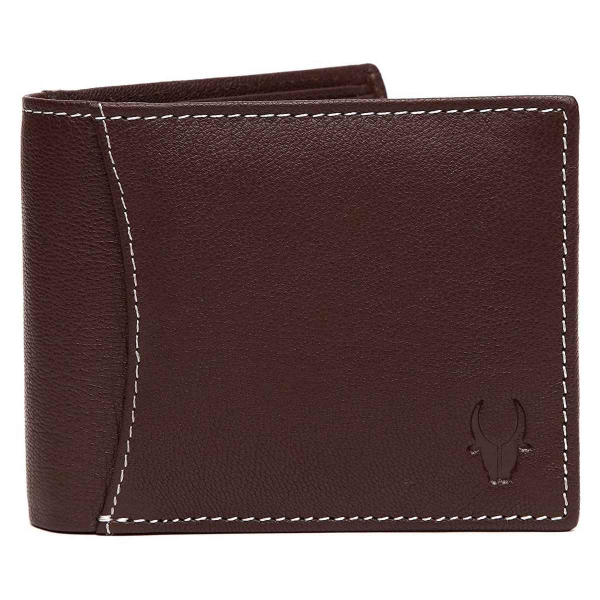 Wildhorn Men's Genuine Leather Bi-fold Wallet | Brown