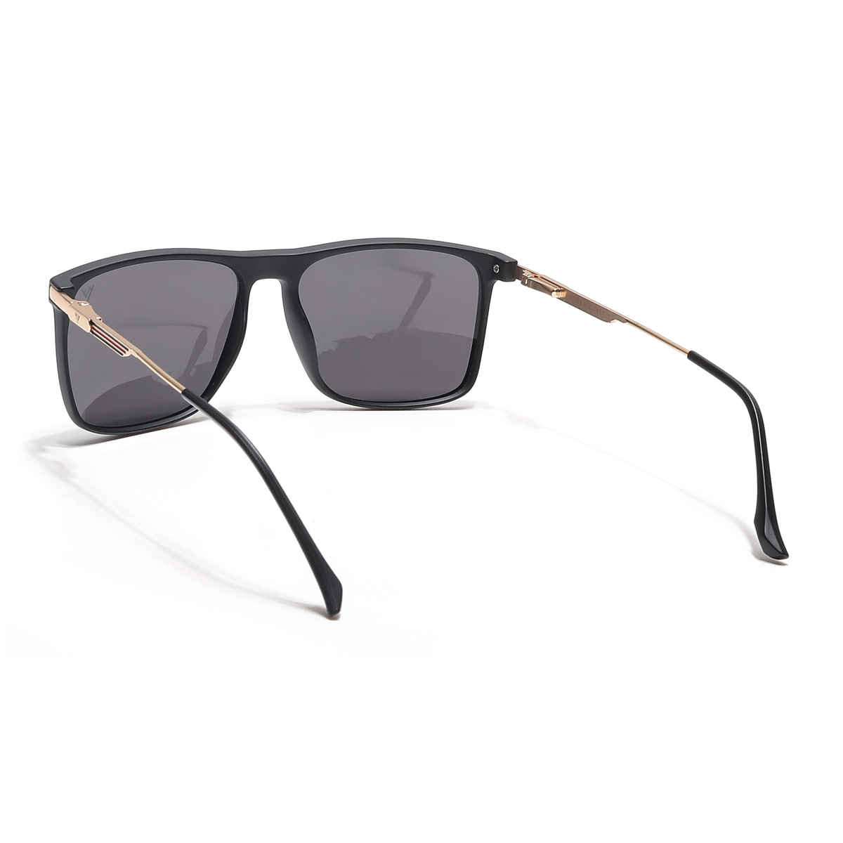 Voyage Unisex Plastic Wayfarer Sunglasses | Black - Free Size