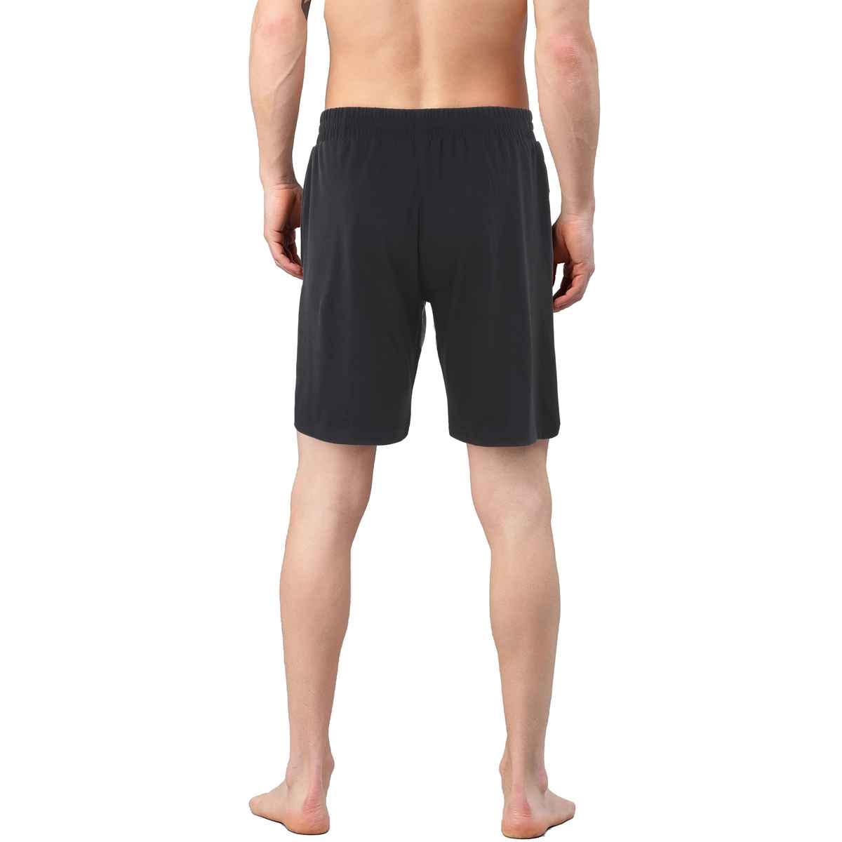 Avolt Men's Regular Fit Shorts Super Comfortable Half Pants AV301 Black | XL