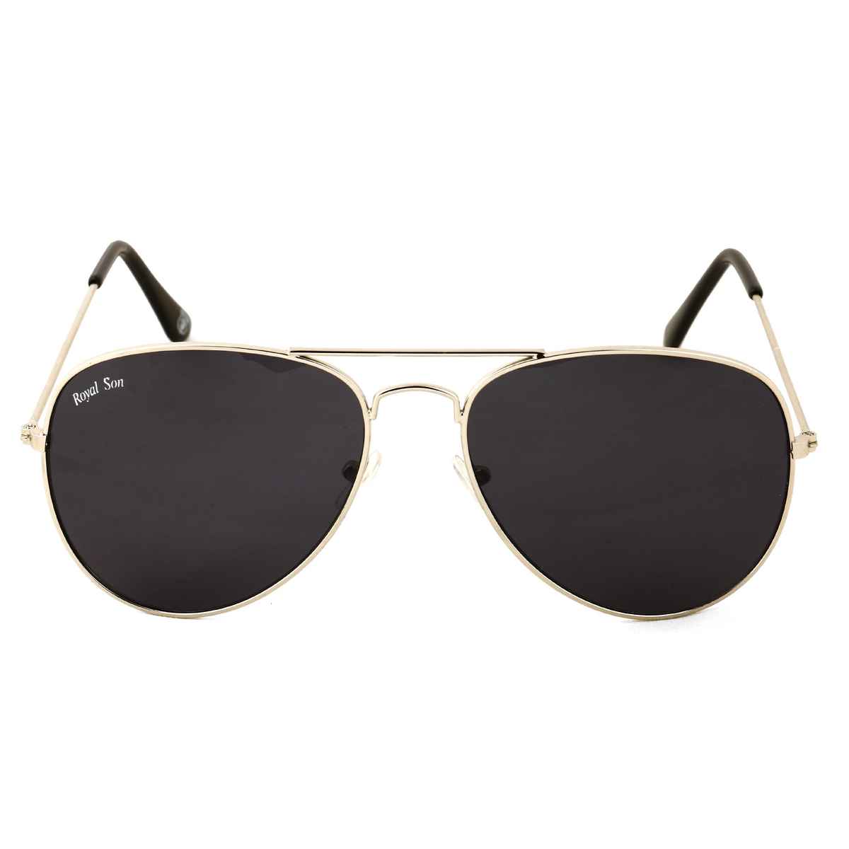 Royal Son Unisex Metal Aviator Sunglasses - RS007AV