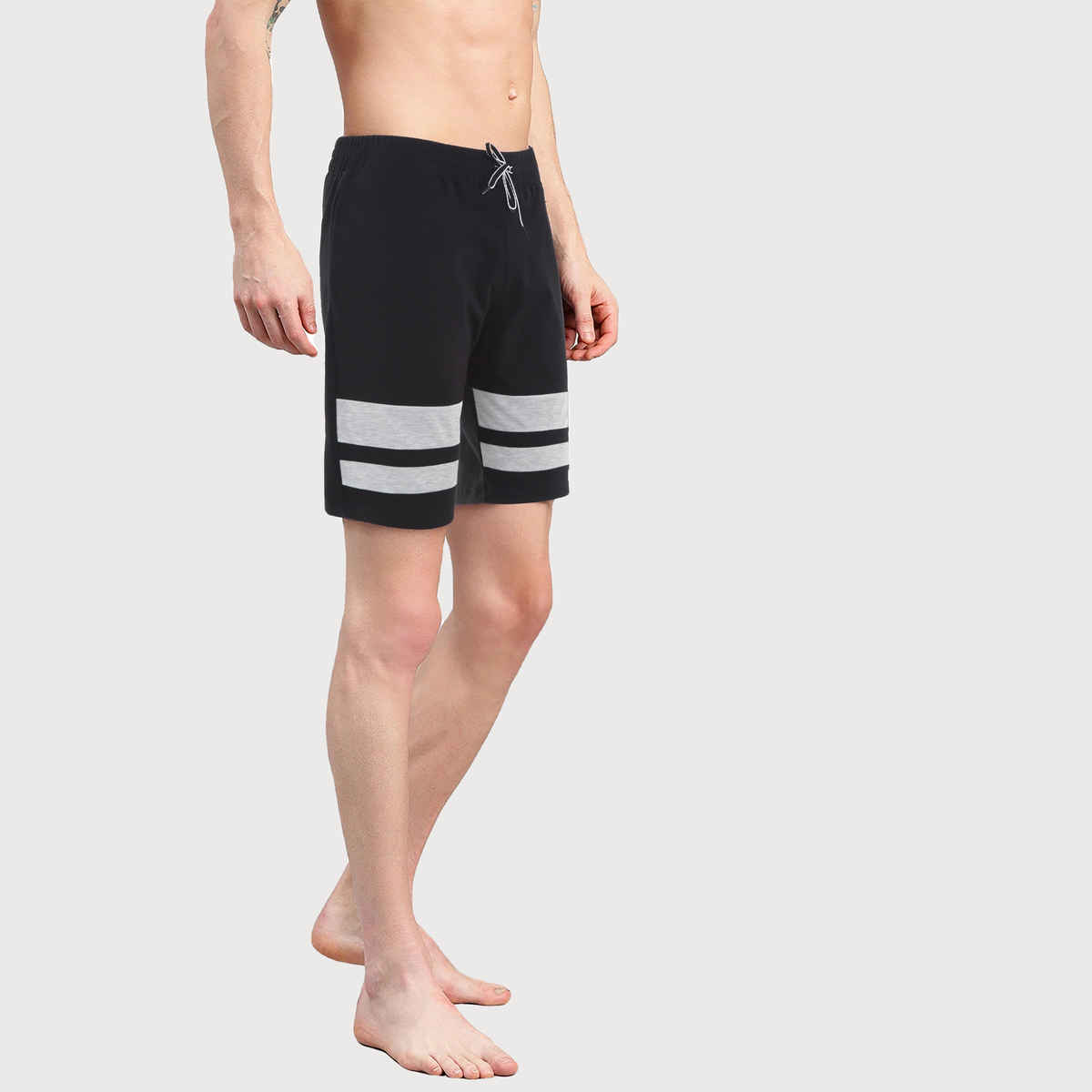 Avolt Men's Regular Fit Shorts Super Comfortable Half Pants | Black - XL