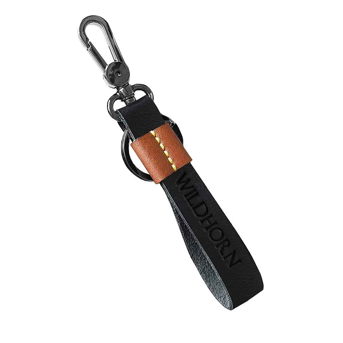 Wildhorn Men's Leather Wallet Gift Set | Black