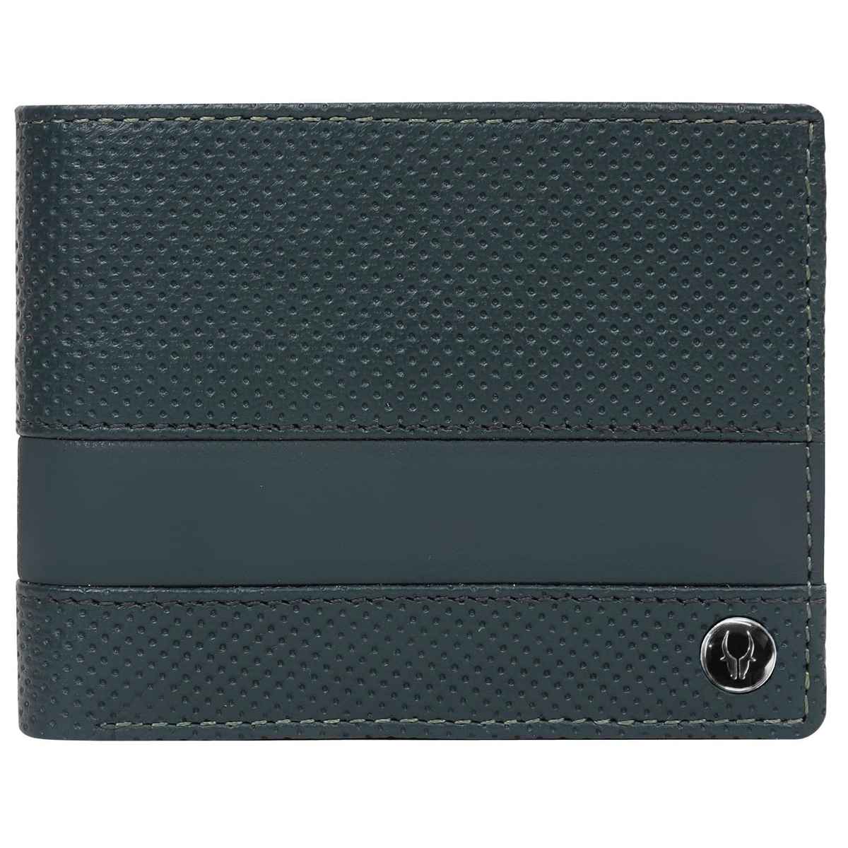 Wildhorn Men's Genuine Leather Bi-fold Wallet | Green