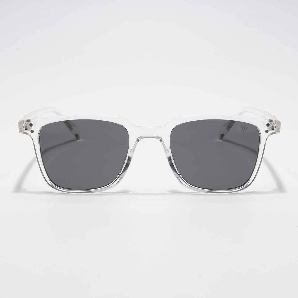 Voyage Unisex Plastic Wayfarer Sunglasses | Black - L