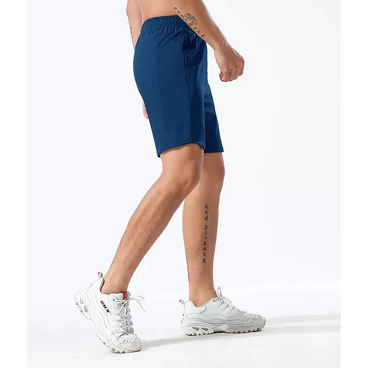 Avolt Men's Regular Fit Shorts Super Comfortable Half Pants | Blue - L