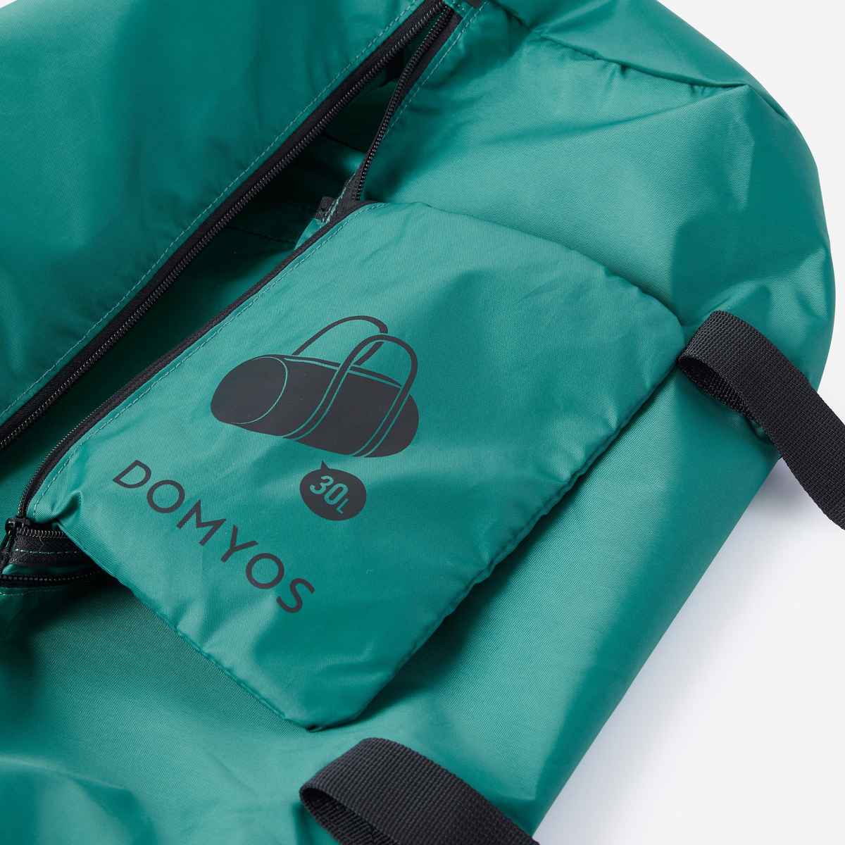 Decathlon Foldable Gym & Sports Bag | Green | 30L