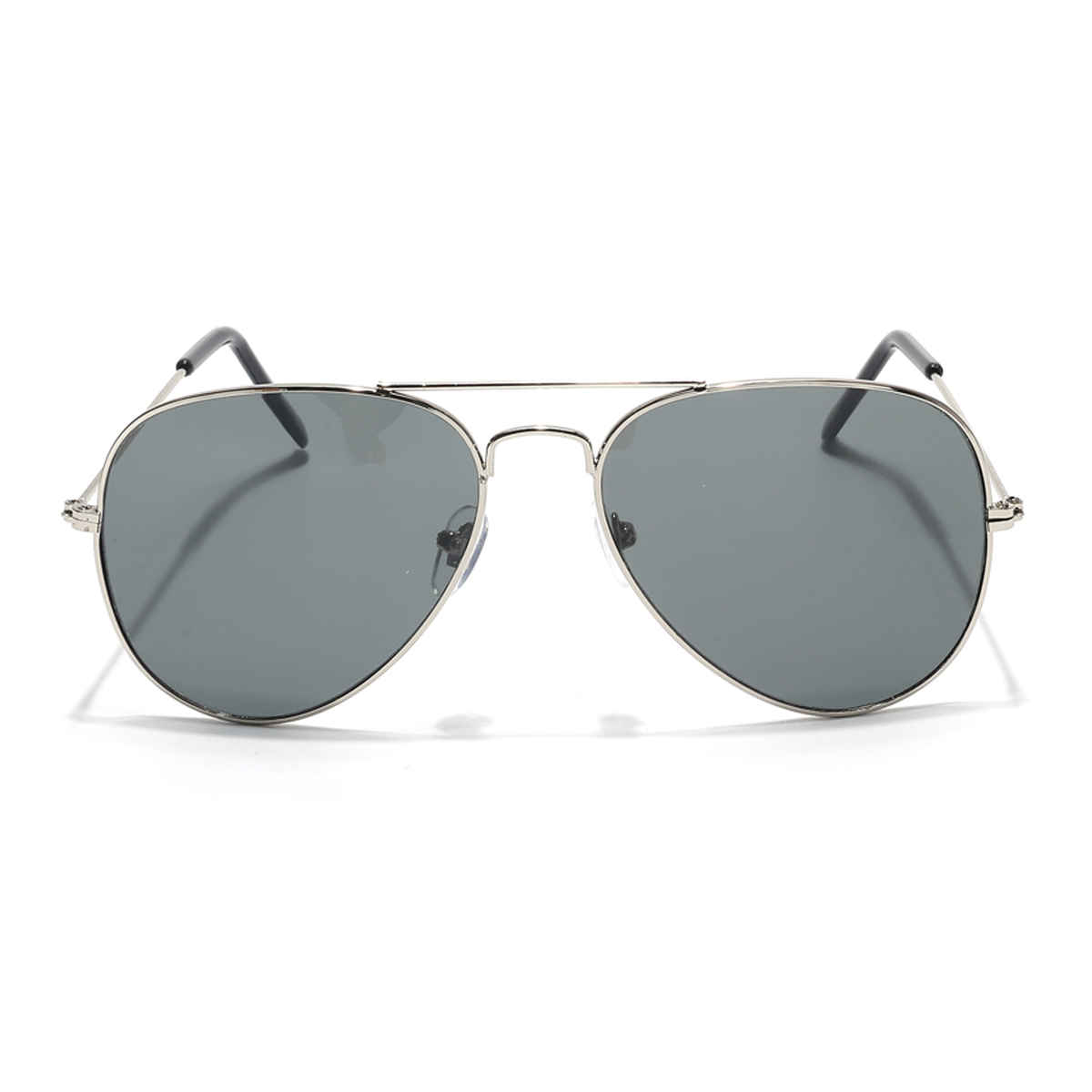 EYEJACK UV Protected Classic Aviator Sunglasses for Men and Women | 3025CL980 | Silver