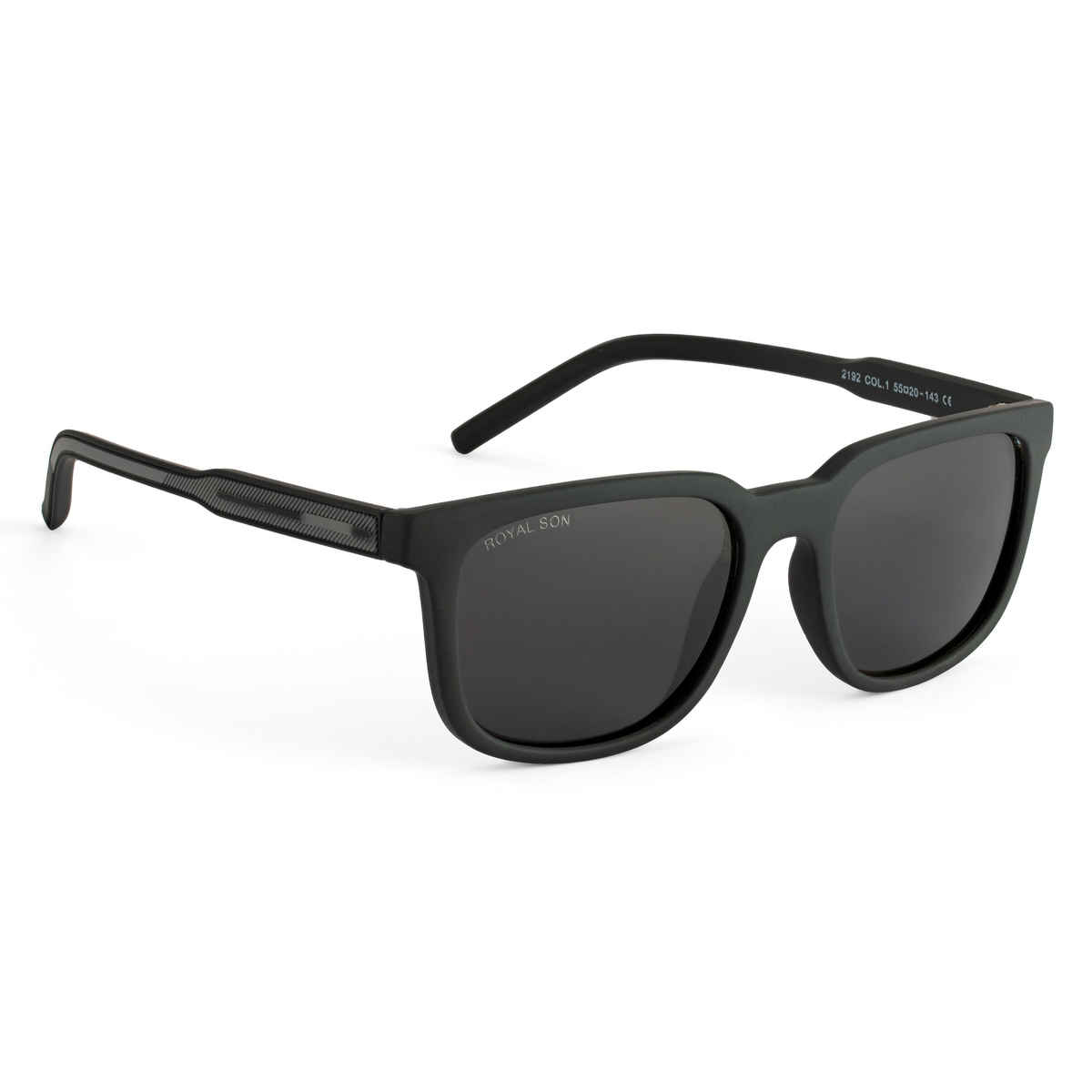 Royal Son Cool Polarized Square Medium Unisex Sunglasses | CHI00152C1