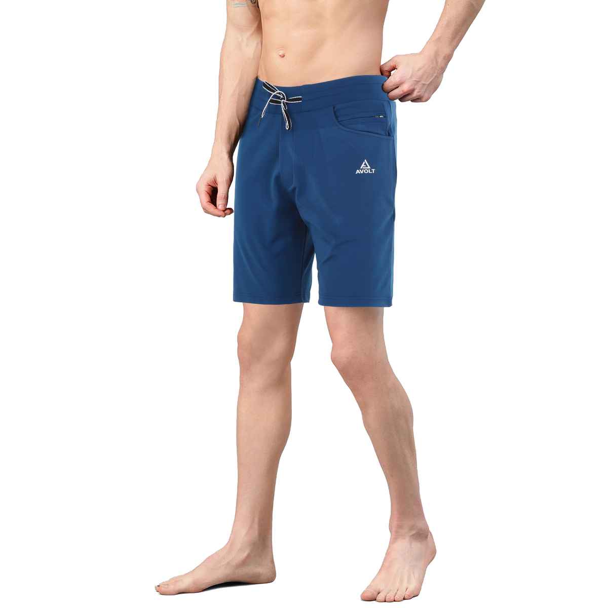 Avolt Men's Regular Fit Shorts Super Comfortable Half Pants | Royal Blue - L