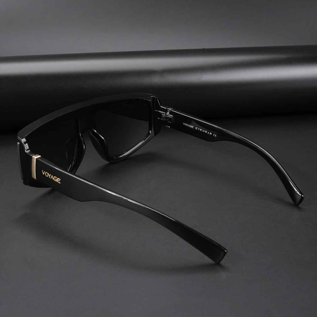 Voyage Unisex Sunglasses | Black - Free Size