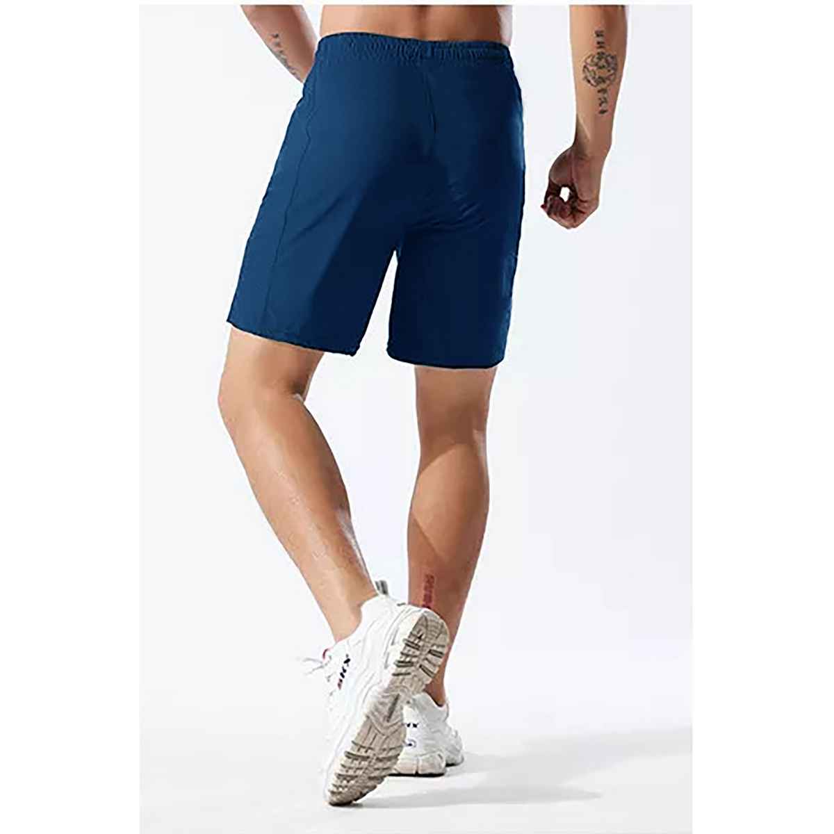 Avolt Men's Regular Fit Shorts Super Comfortable Half Pants | Blue - L