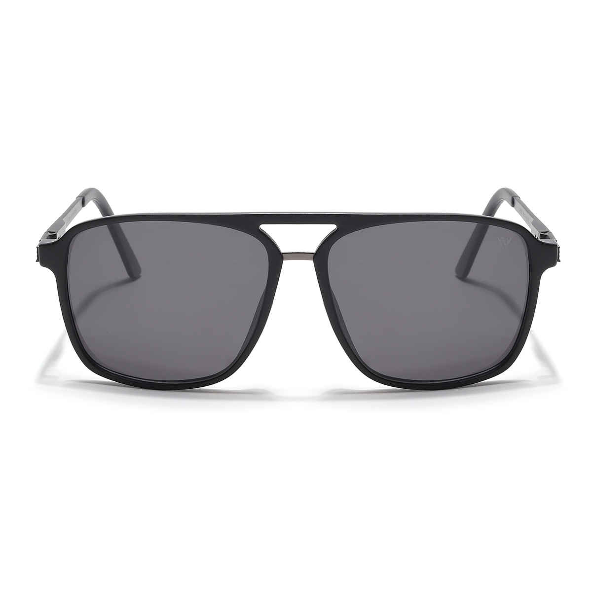 Voyage Unisex Plastic Wayfarer Sunglasses | Black - One Size