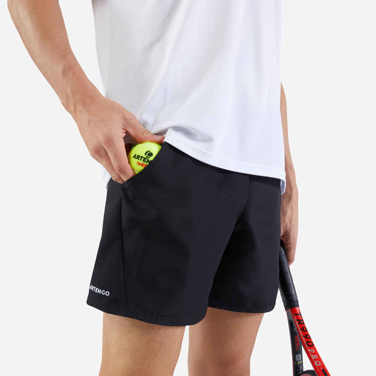 Decathlon Kuikma Men's Tennis Quick Dry Shorts | Black | XL