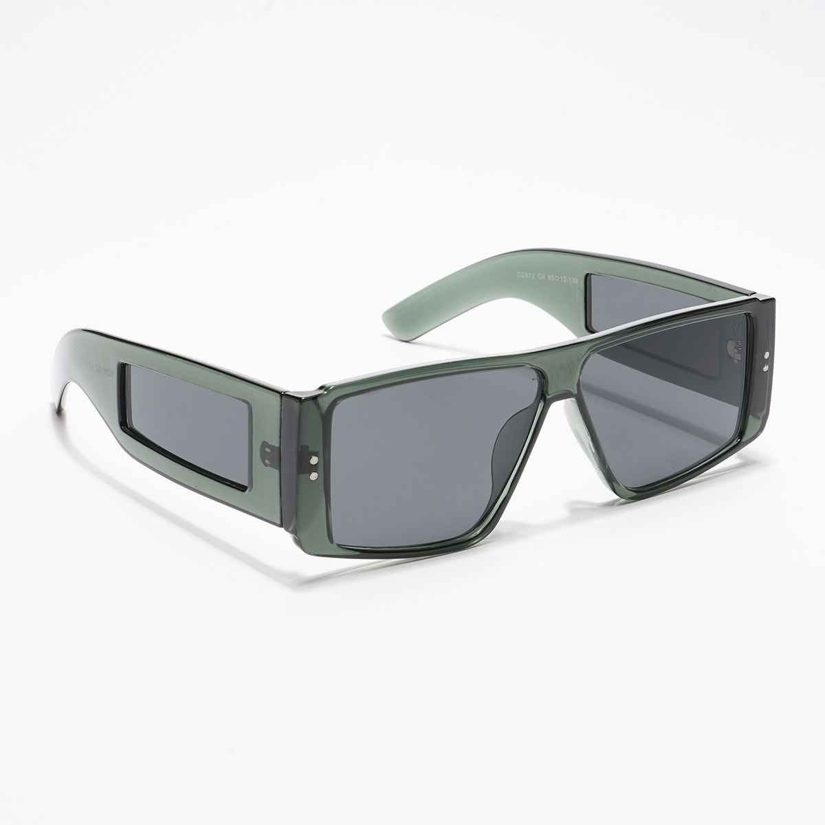 Voyage Unisex Plastic Wayfarer Sunglasses | Military Green - L