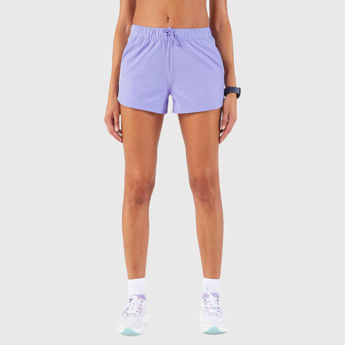 Decthlon | Kiprun WoMen's Running & Trail Running Breathable Shorts - Purple - XL