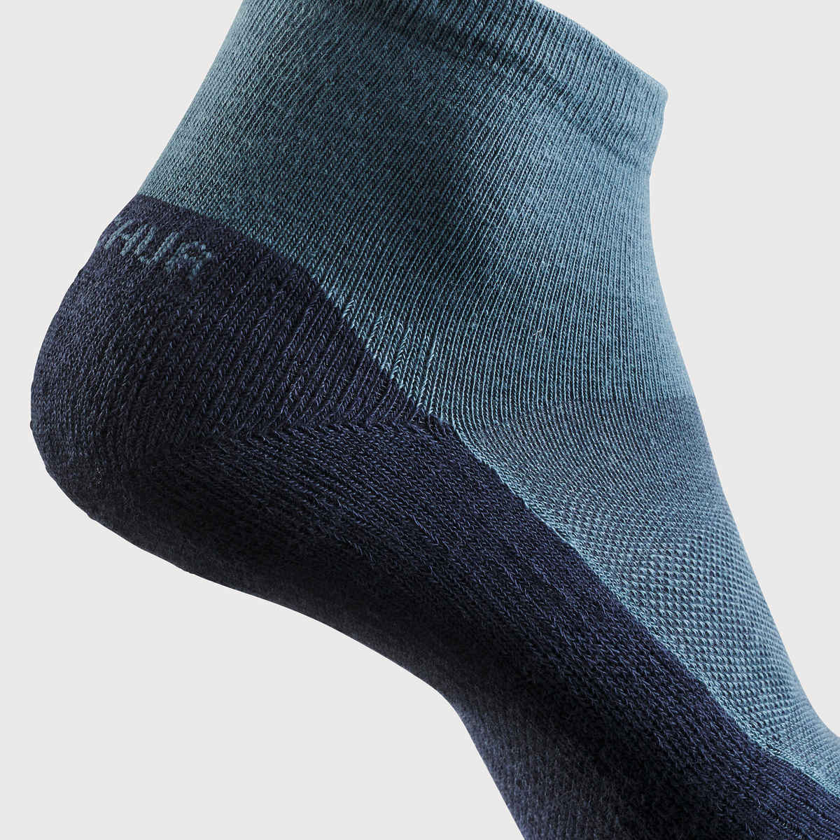 Decathlon | Quechua Unisex Nylon Mid Ankle Socks - Navy Blue - UK 8.5 - 11