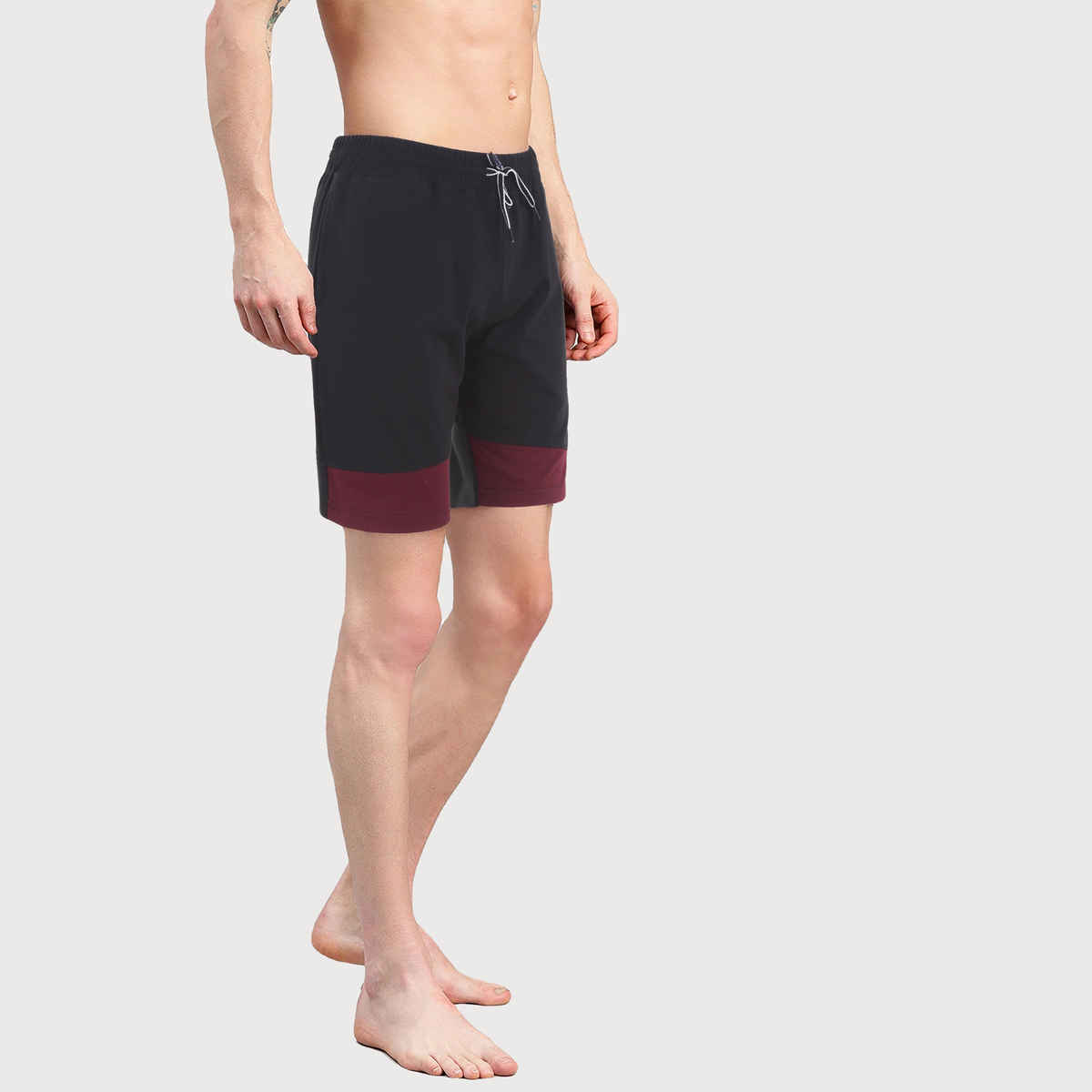 Avolt Men's Regular Fit Shorts Super Comfortable Half Pants | Black - XL