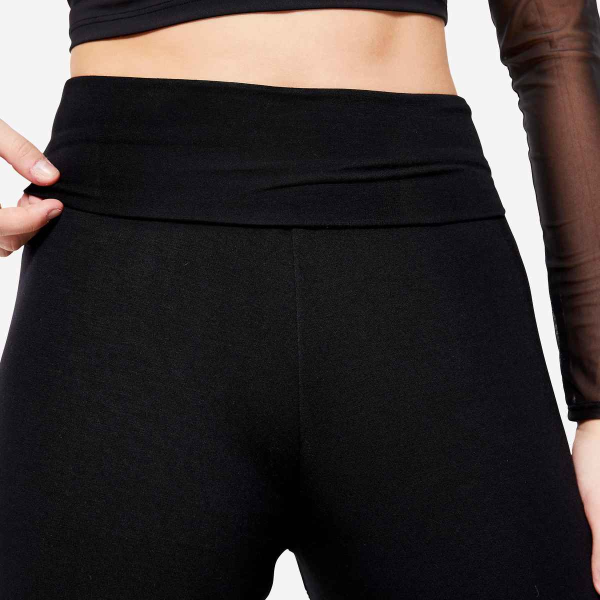 Decathlon | Domyos WoMen's Loose Dance Bottoms | Black - L
