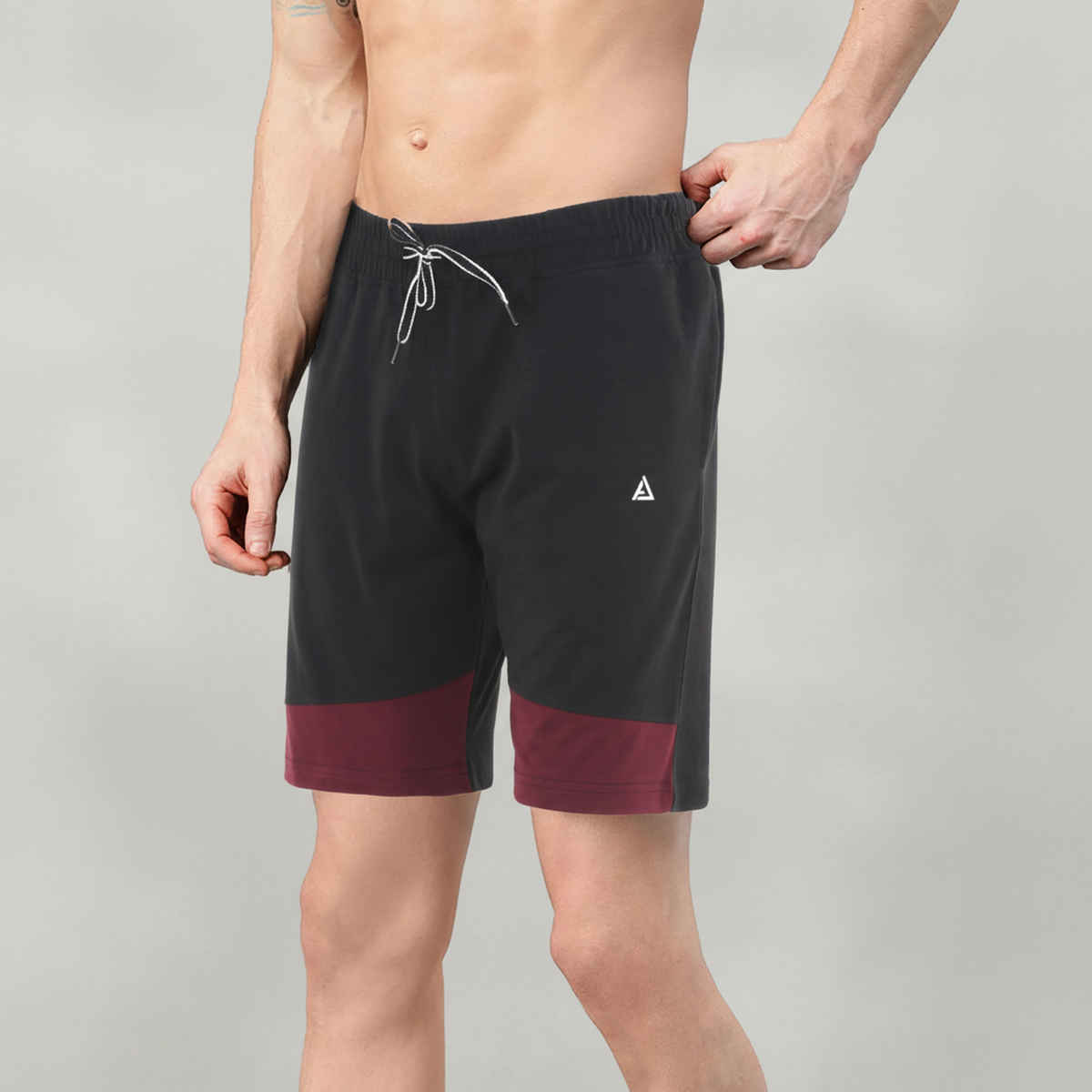 Avolt Men's Regular Fit Shorts Super Comfortable Half Pants | Black - 2XL