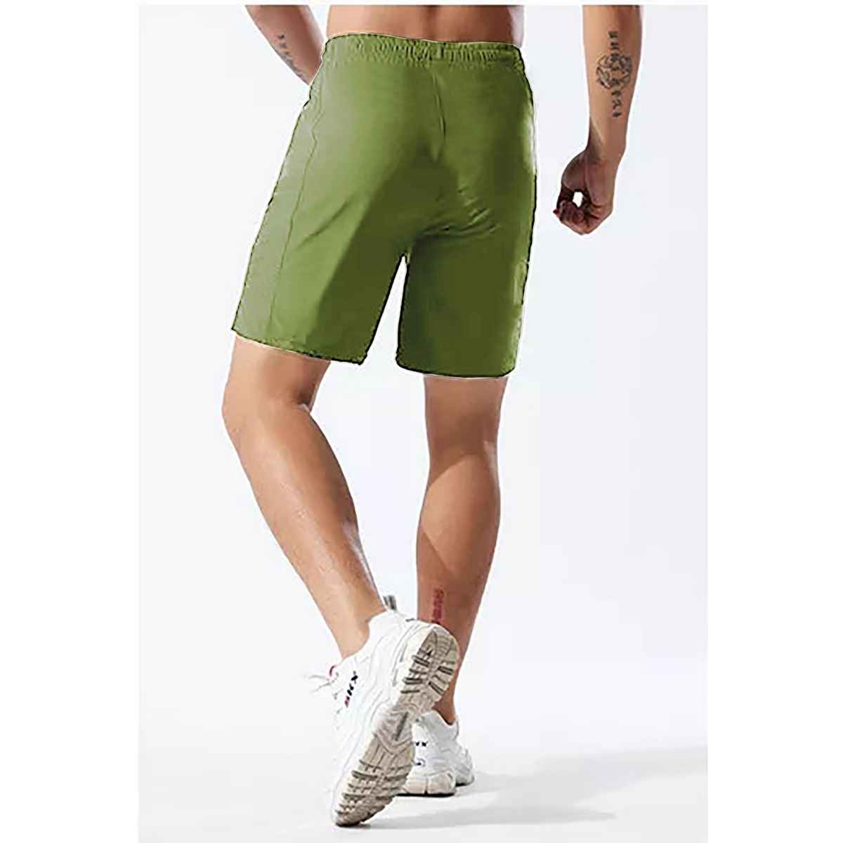 Avolt Men's Regular Fit Shorts Super Comfortable Half Pants | Light Green - M