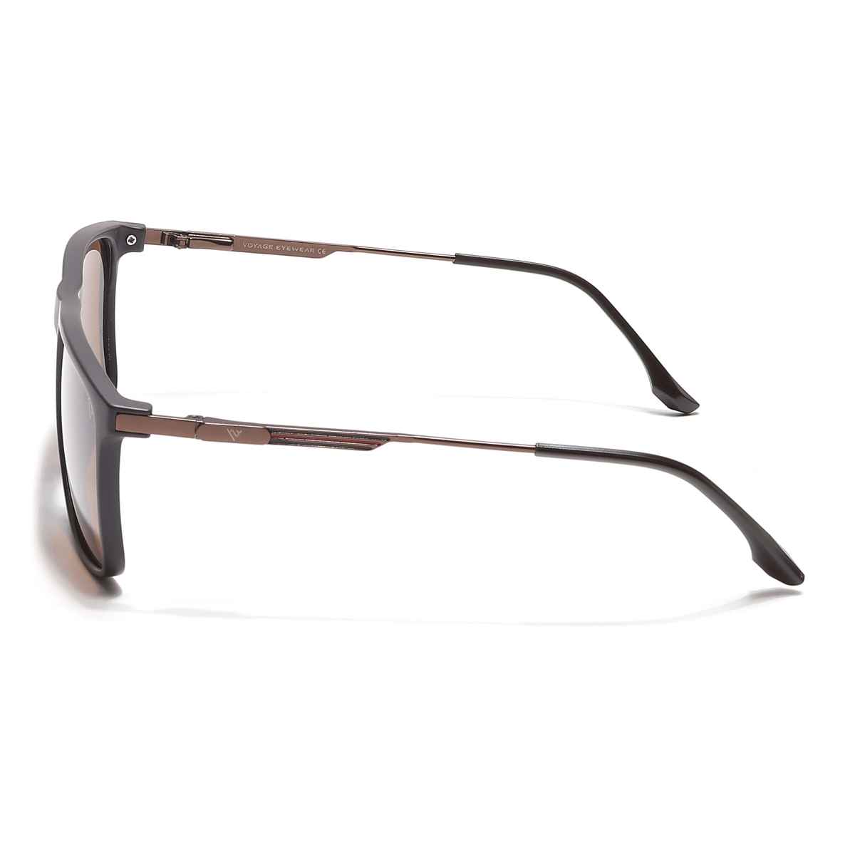 Voyage Unisex Plastic Wayfarer Sunglasses | Black - L