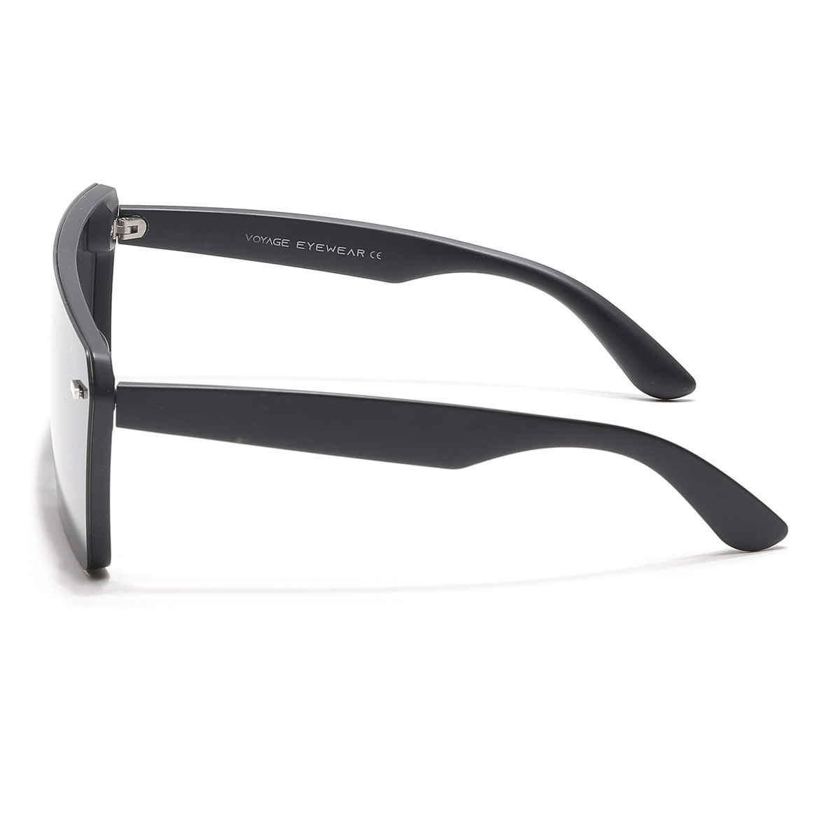 Voyage Unisex Plastic Wayfarer Sunglasses | Black - L