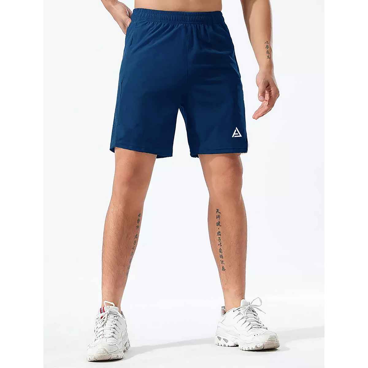 Avolt Men's Regular Fit Shorts Super Comfortable Half Pants | Blue - L