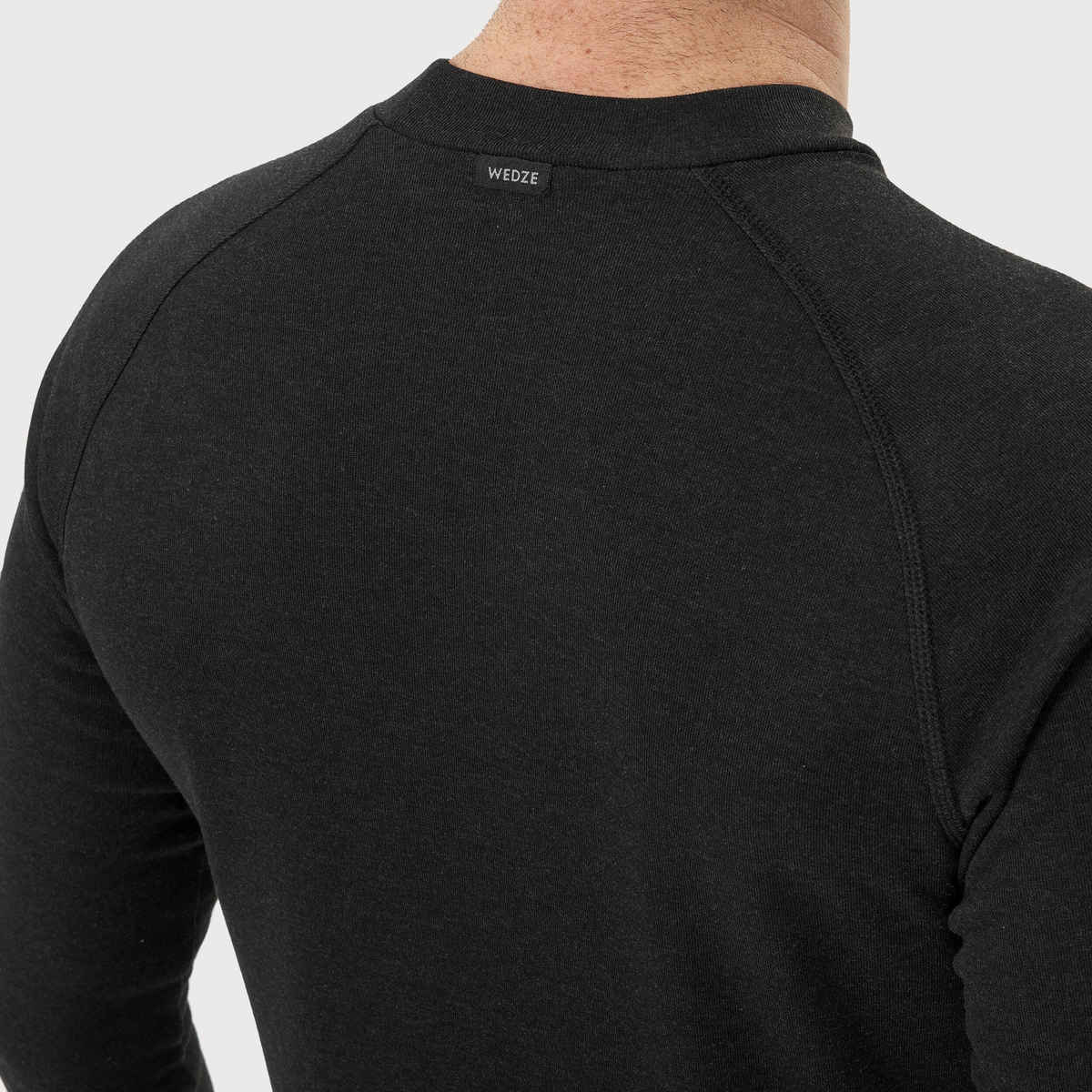Decathlon | Wedze Men's Thermal Top For Skiing | Black - L