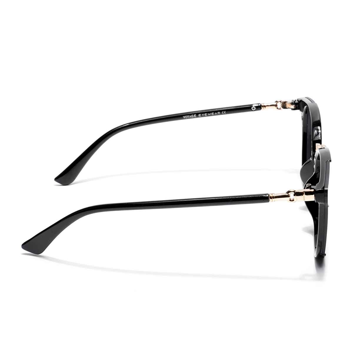Voyage Women's Wayfarer Sunglasses | Black - Free Size