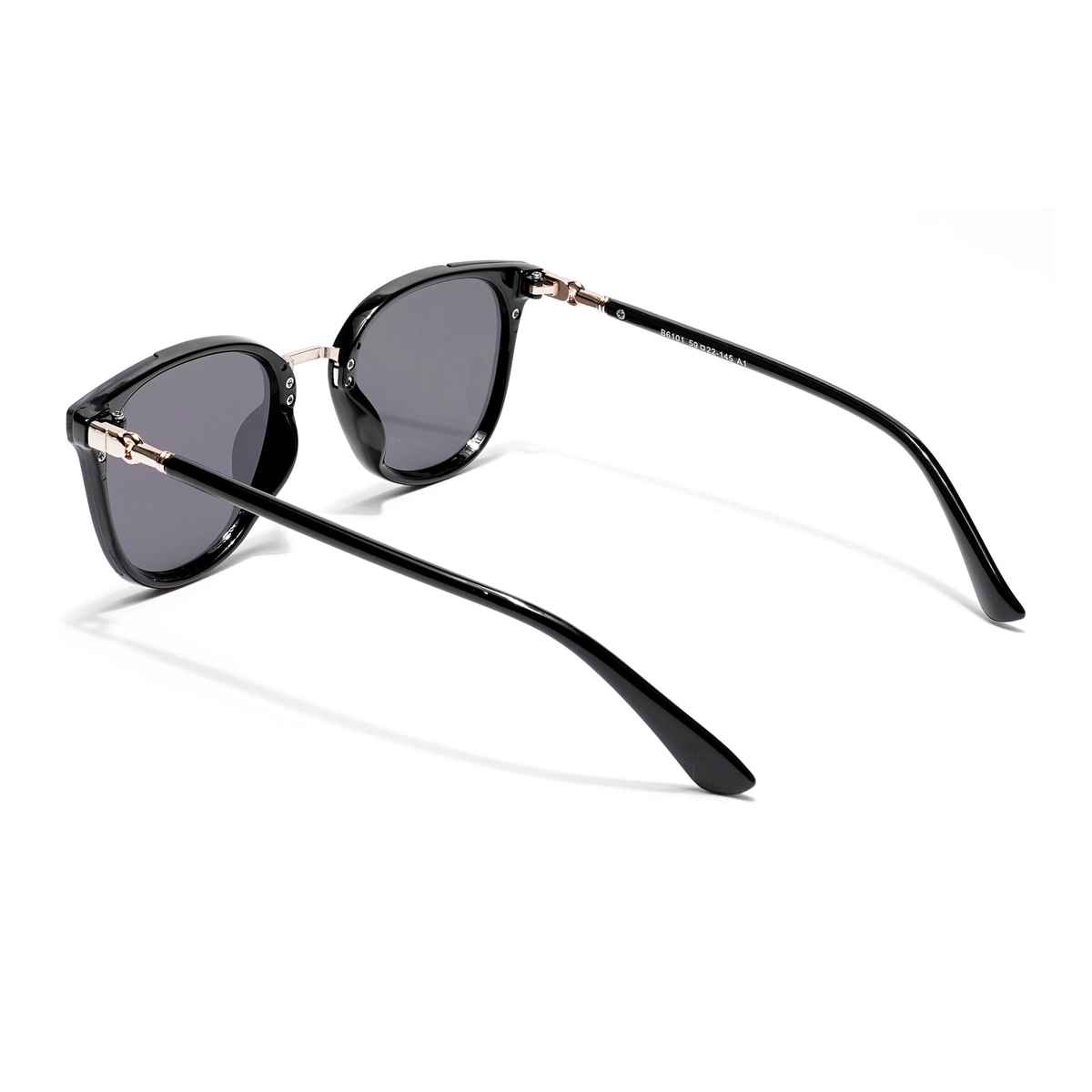 Voyage Women's Wayfarer Sunglasses | Black - Free Size