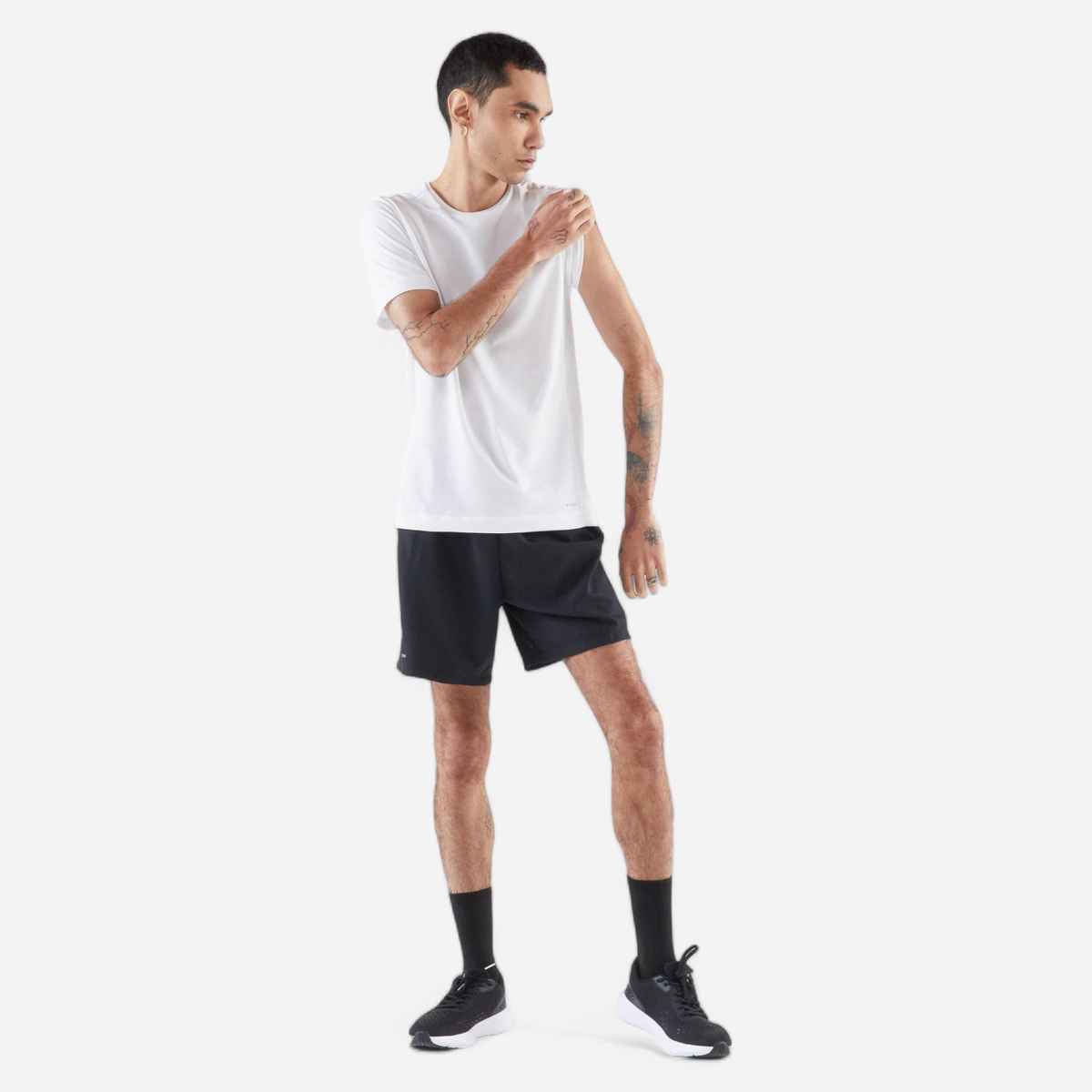 Decathlon Kalenji Men's Breathable Quick Dry Running Shorts | Black | M