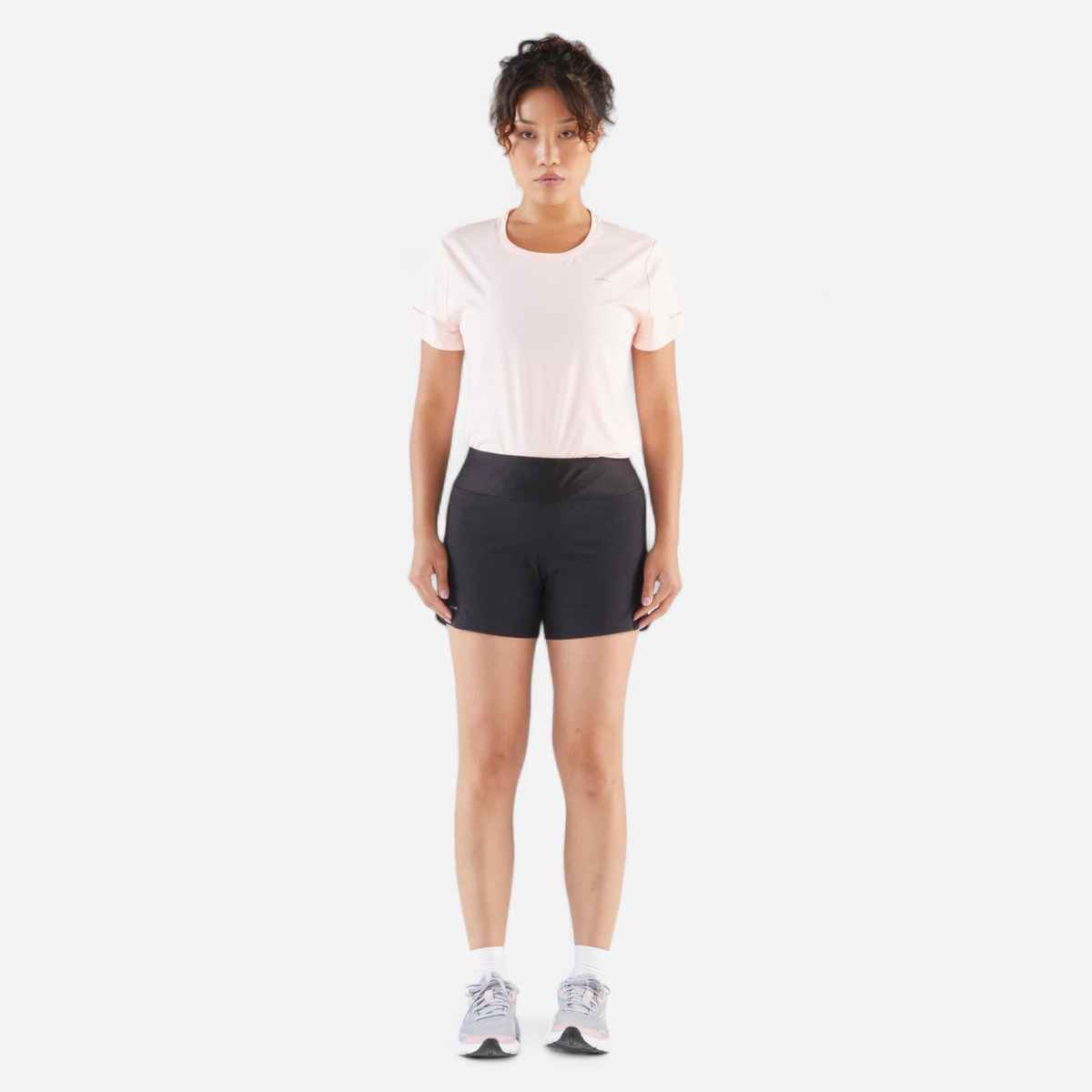 Decathlon Kalenji Women Quick-Dry Running Shorts | Black - XL