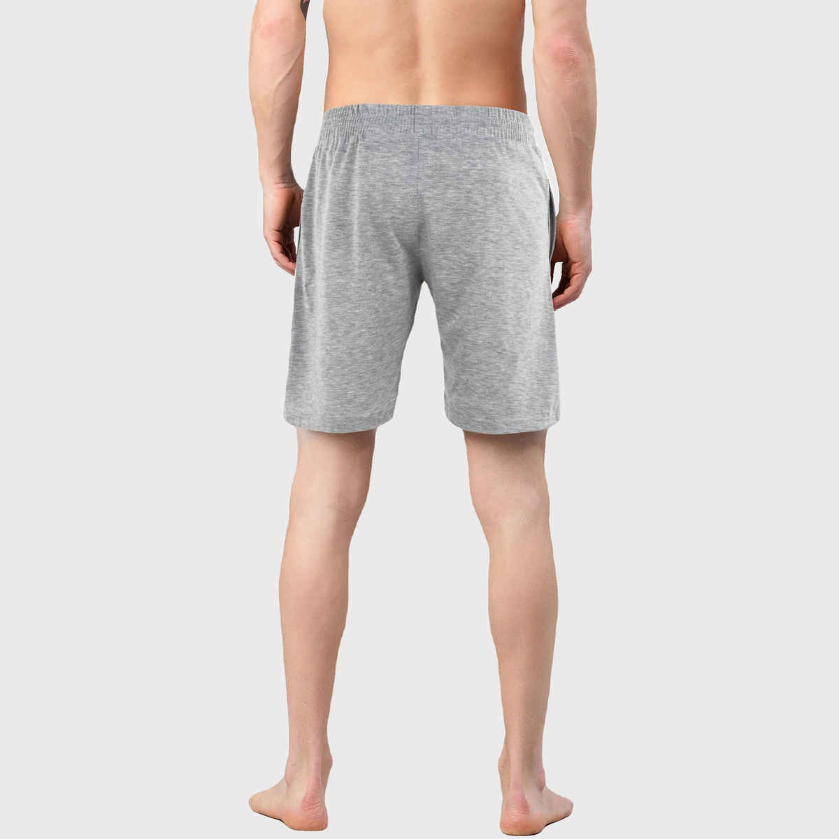 Avolt Men's Regular Fit Shorts Super Comfortable Half Pants | Grey - M