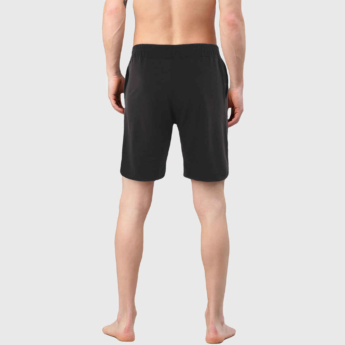 Avolt Men's Regular Fit Shorts Super Comfortable Half Pants | Black - XL