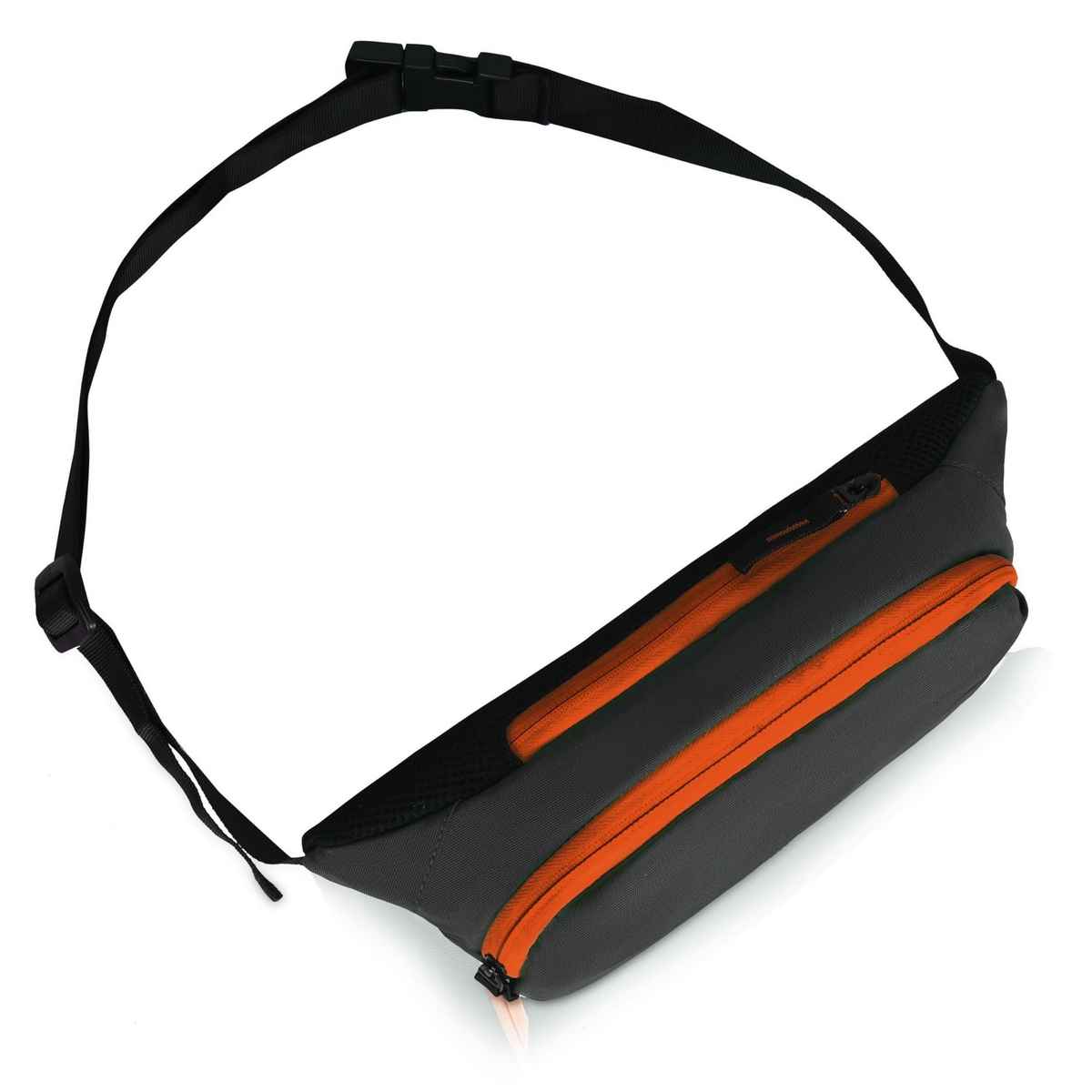 Wildhorn Unisex Polyester 2 L Waist Bag | Black - Free Size