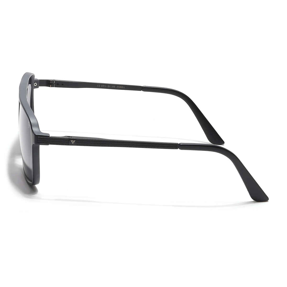 Voyage Unisex Plastic Wayfarer Sunglasses | Black - One Size