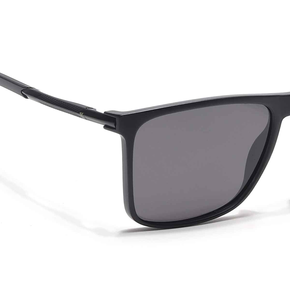 Voyage Unisex Plastic Wayfarer Sunglasses | Black - L