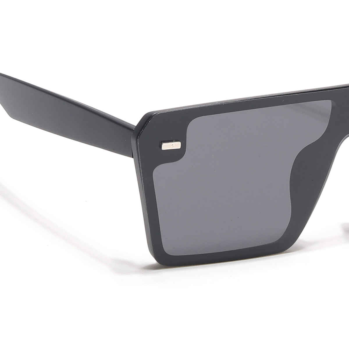 Voyage Unisex Plastic Wayfarer Sunglasses | Black - L